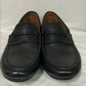 Johnston & Murphy Baldwin Driving Loafer Black Leather